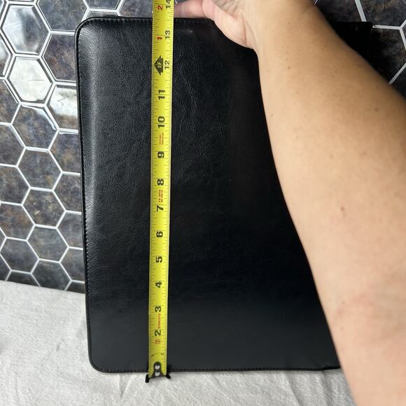 Delta Phi Beta 1998 Atlanta Black Leather Binder Planner Vintage